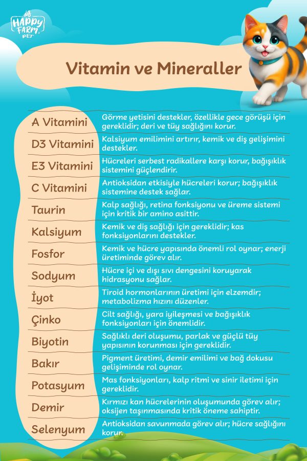 Happy Farm Etli Kedi Maması 15Kg