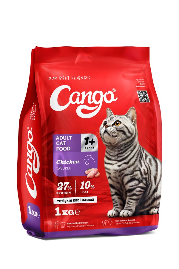 Cango Yetişkin Kedi Maması Tavuk Etli 1 Kg